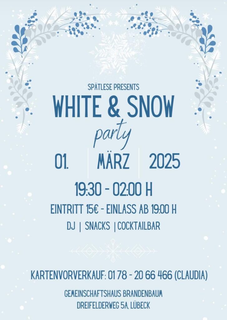 White and Snow Party 2025-03