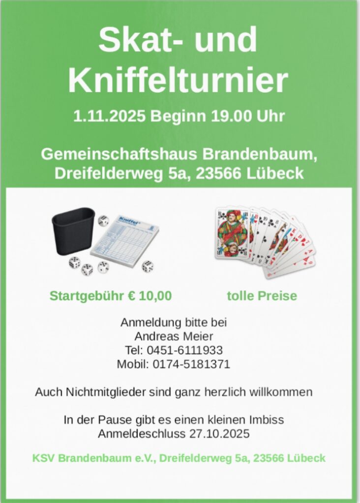 Skat und Kniffel 2025-11