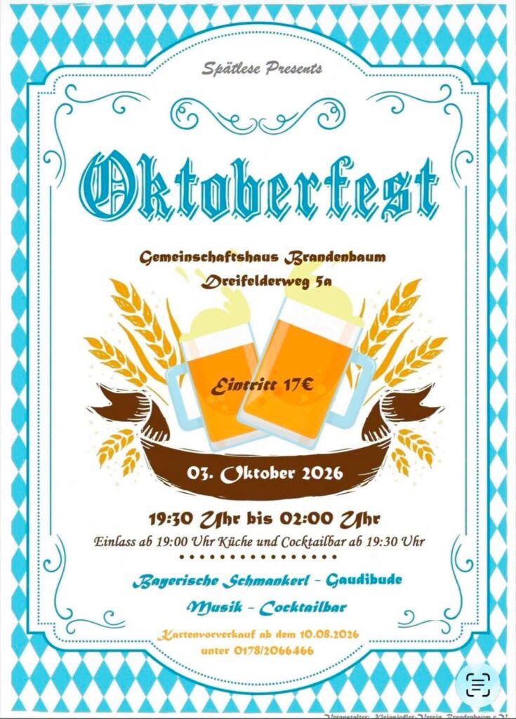 Oktoberfest 2026